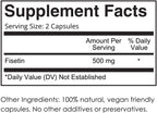 aeternum Premium Quality Fisetin 500mg 60 Cápsulas