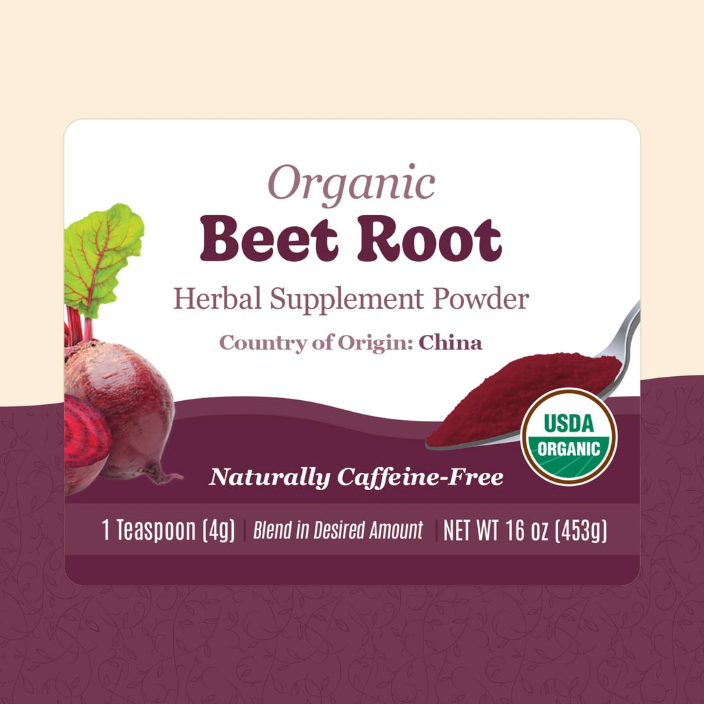 Organic Positively Botanicals Company, Beet Root, Botanical Powder, 16 Ounce