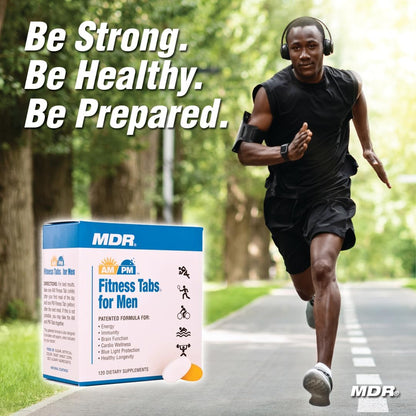 MDR Fitness Tabs Multivitamínico AM/PM para – Función cerebral: Ciertos ingredientes ayudan a mantener la función – Image 3