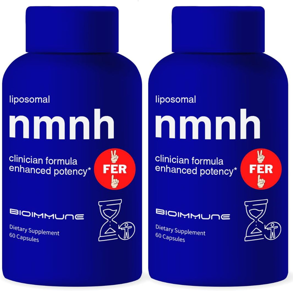 BioImmune Emiquil™ Liposomal NMNH, 500 mg, 120 Cápsulas (2 Envases)