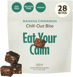 GEM Calm Bite – Snack de Magnesio con Melisa y Clorela, 7 Unidades (Plátano y Canela)