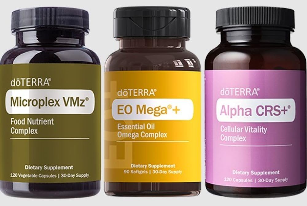 doTERRA Lifelong Vitality Pack - Alpha CRS+, xEO Mega y Microplex VMz