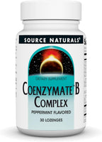 Source Naturals Coenzymate B Complex - 30 comprimidos bucales sabor menta