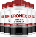 Eronex for Men Capsules - Complejo Multivitamínico (5 Pack - 300 Cápsulas)