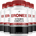Eronex for Men Capsules - Complejo Multivitamínico (5 Pack - 300 Cápsulas)