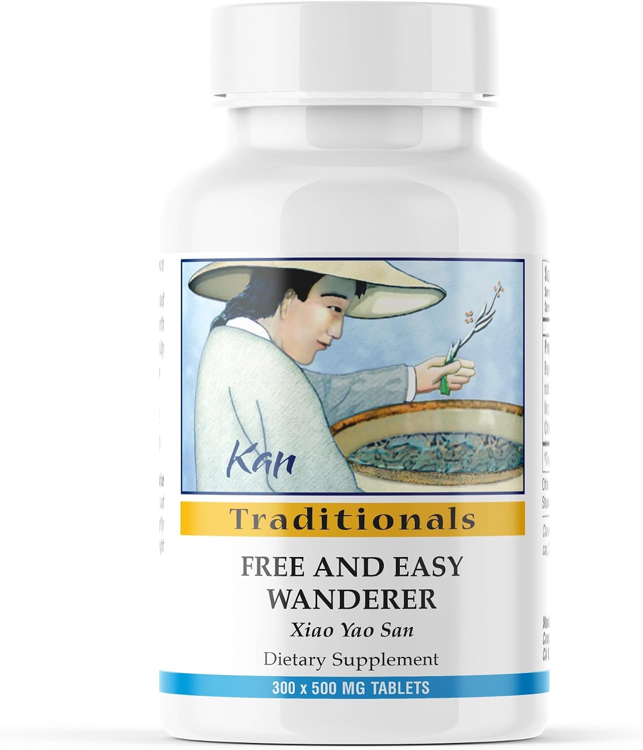 Kan Herb Company Comprimidos Free and Easy Wanderer – Fórmula Xiao Yao San, 300 comprimidos