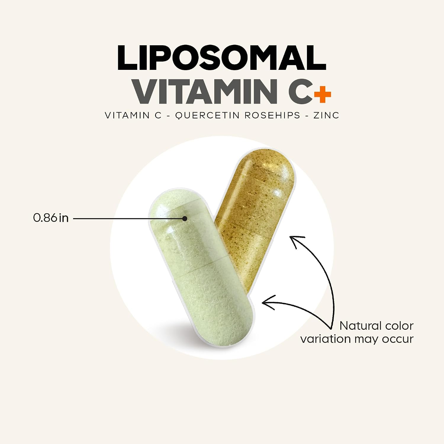 Codeage Liposomal Vitamin C 1500mg con Zinc, Saúco y Bioflavonoides