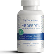 Medfertil for Men - Complemento alimenticio para hombres con carnitina, Co-Q10, selenio, zinc y vitaminas (30 comprimidos)