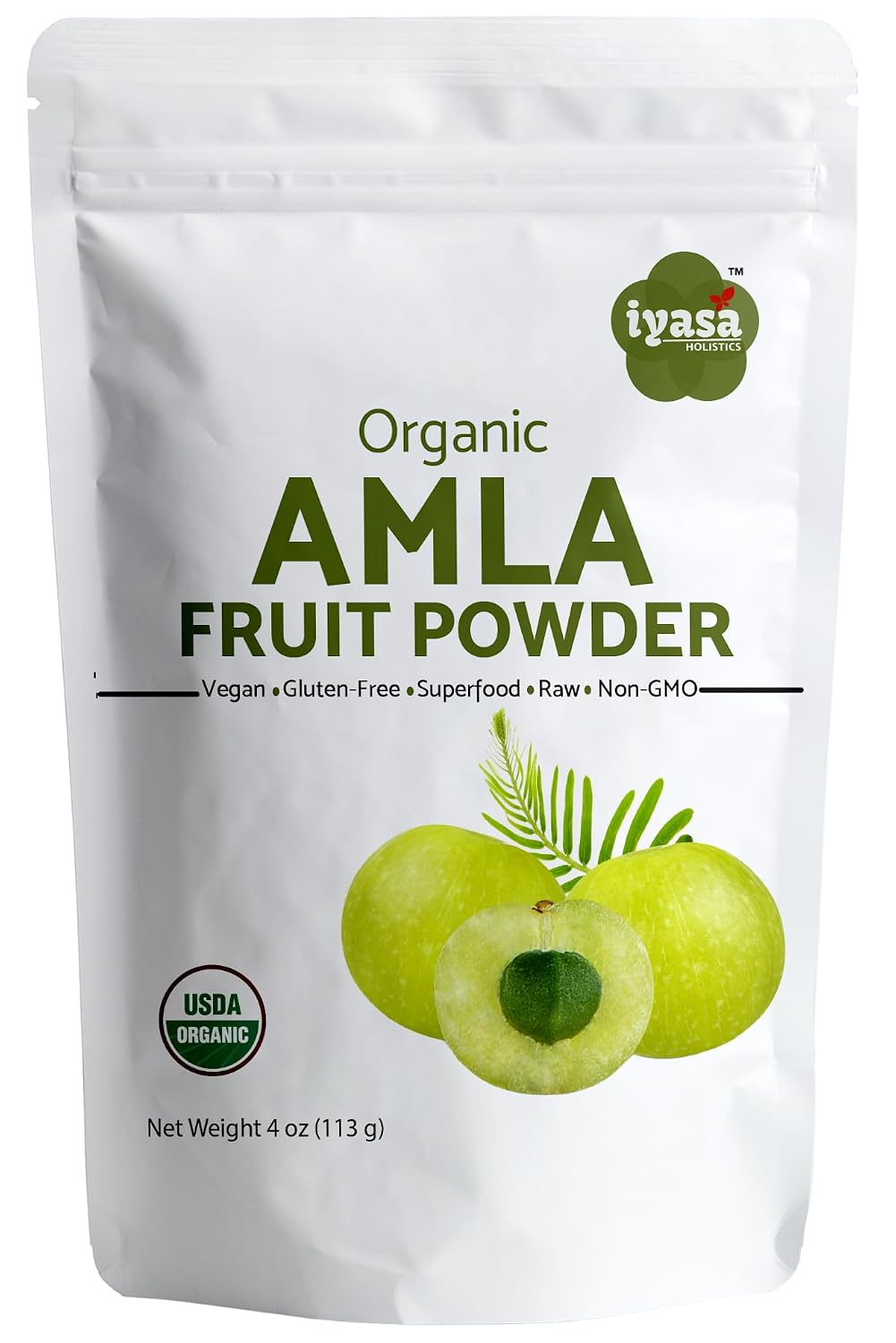Polvo de Amla Orgánico 454 g - Iyasa Holistics