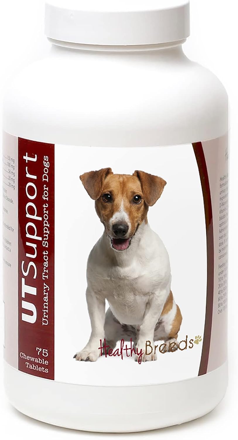 Healthy Breeds Jack Russell Terrier Cranberry Chewable Tablets for Dogs, 75 Count