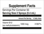 FARMASi Nutriplus Vitamina B12 Spray Sabor Fresa, Vegano, 20 ml