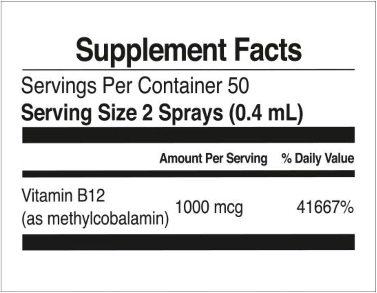 FARMASi Nutriplus Vitamina B12 Spray Sabor – Colabora en el metabolismo energético normal: Ayuda a convertir los – Image 2