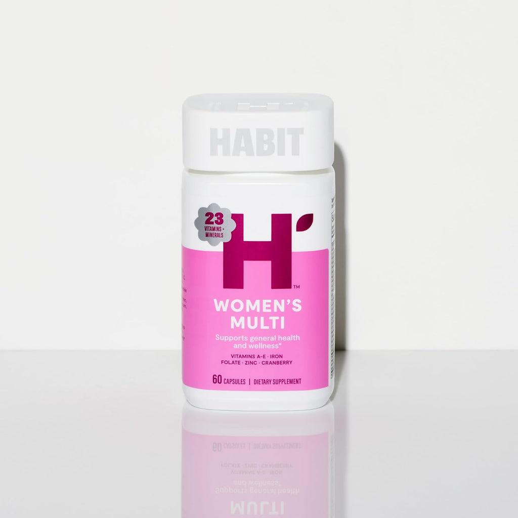 Habit Womens Multi Supplement (60 Cápsulas) - Multivitamínico para Mujeres con 23 Vitaminas y Minerales Esenciales