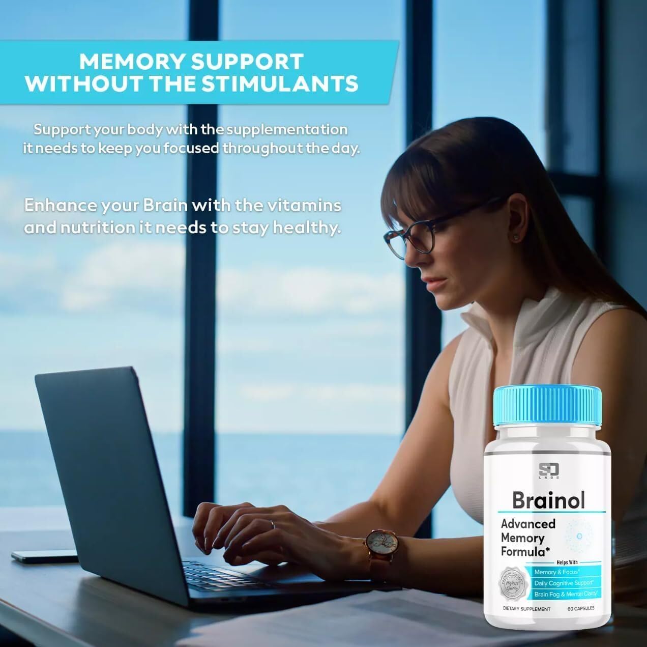 Brain-ol Advanced Memory Formula, 60 Cápsulas