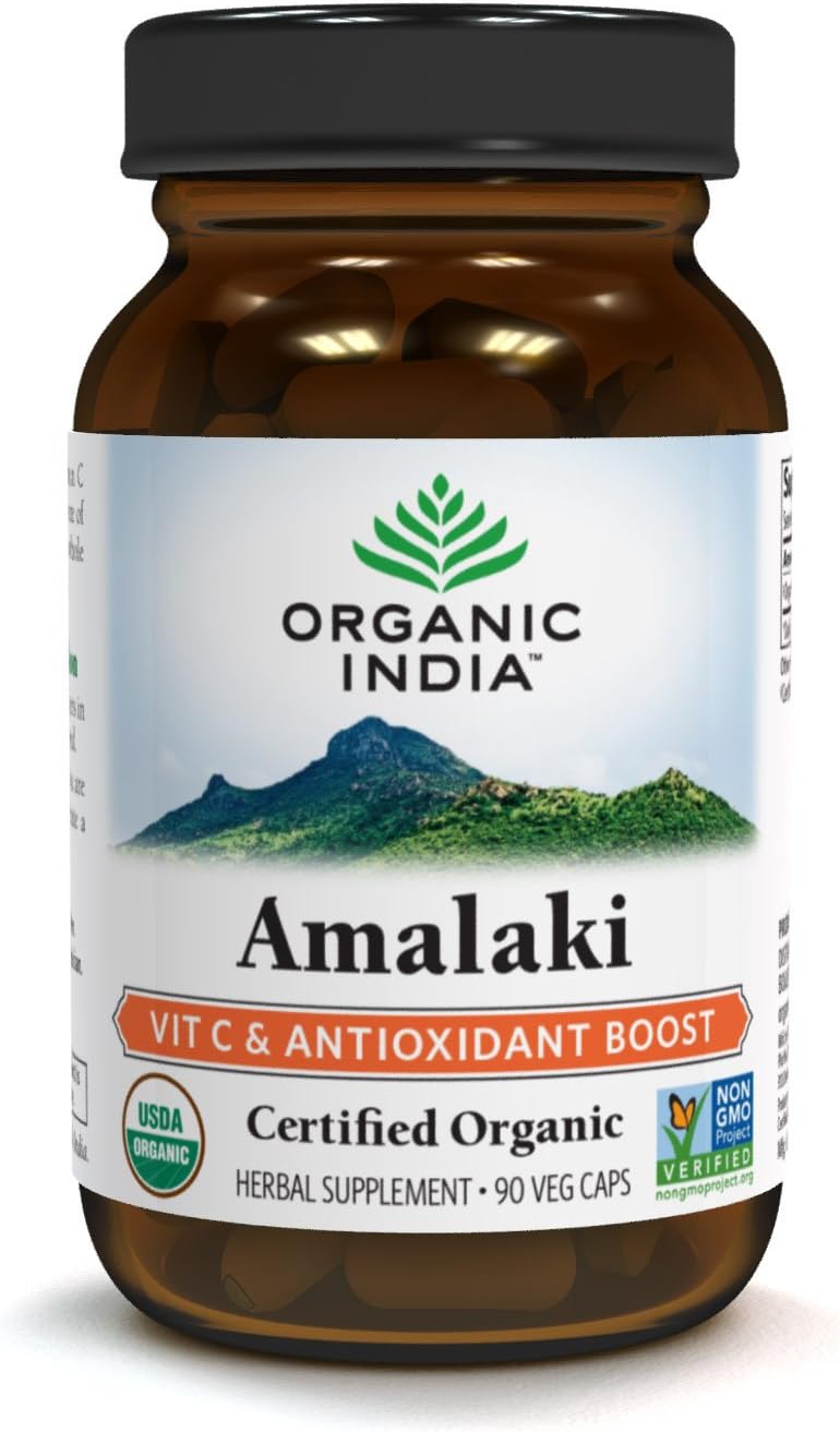 Organic India Amalaki, 90 Cápsulas Vegetales