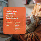 Pet-Tinic Suplemento Líquido de Vitaminas y Minerales para Perros y Gatos, Sabor a Hígado de Ternera, 118 ml