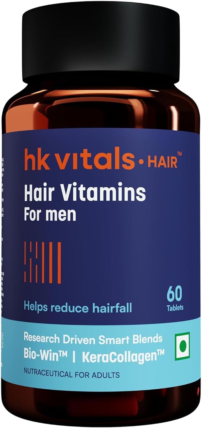 Vitals Hair Vitamin con Biotina y Bloqueadores DHT (60 Cápsulas)