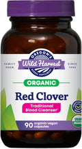 Trébol Rojo Orgánico en Cápsulas Veganas de Oregon's Wild Harvest