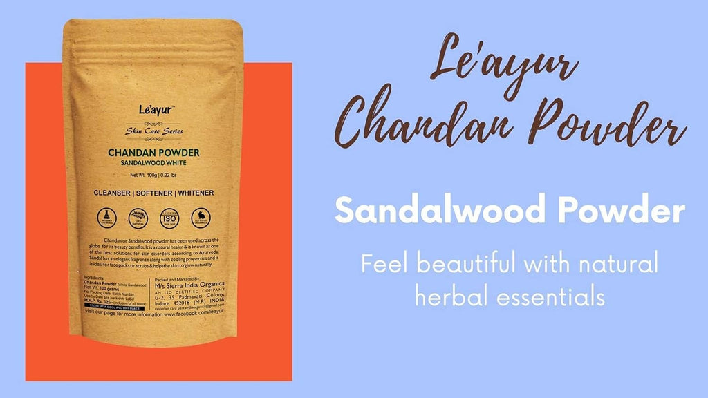 Le'ayur Chandan (Sandalwood) Powder 100 Gms