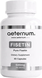 aeternum Premium Quality Fisetin 500mg 60 Cápsulas