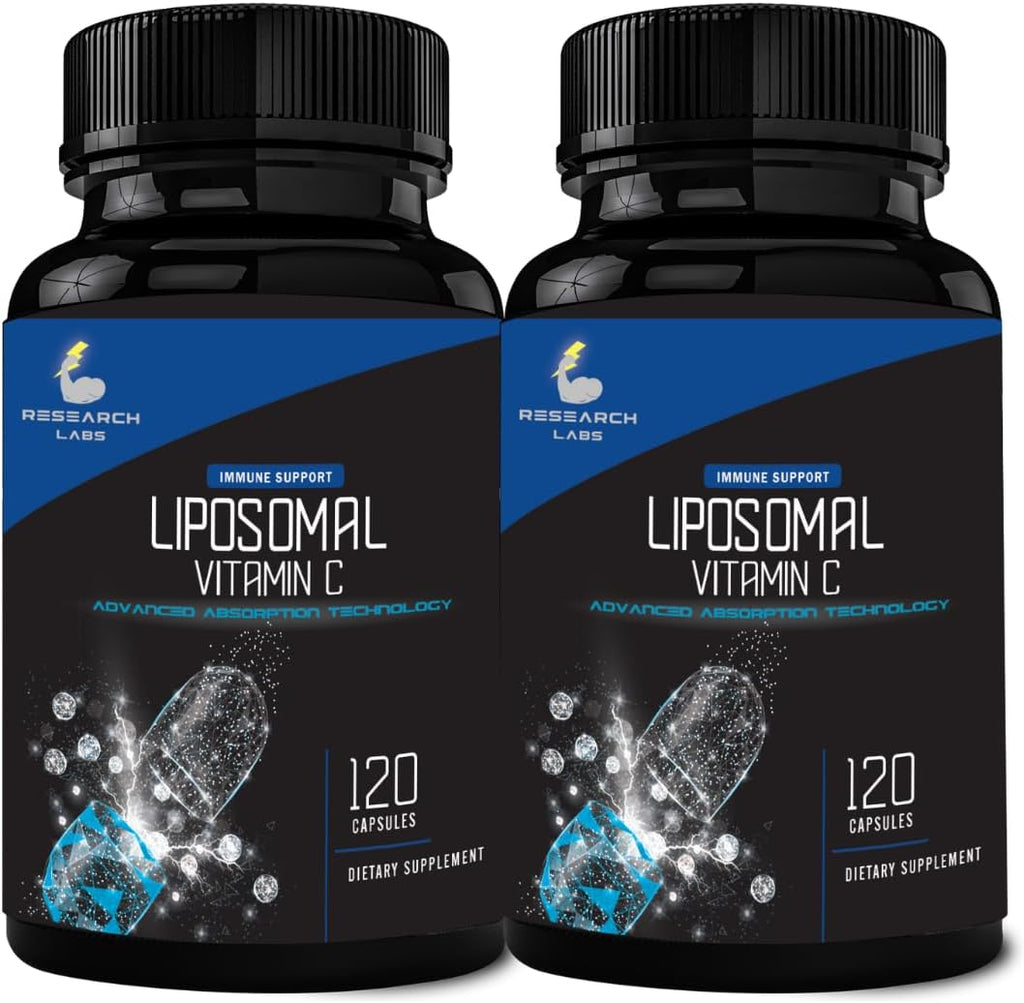 Research Labs LipoQuil-C™ Vitamina C Liposomal 1000mg – 120 Cápsulas