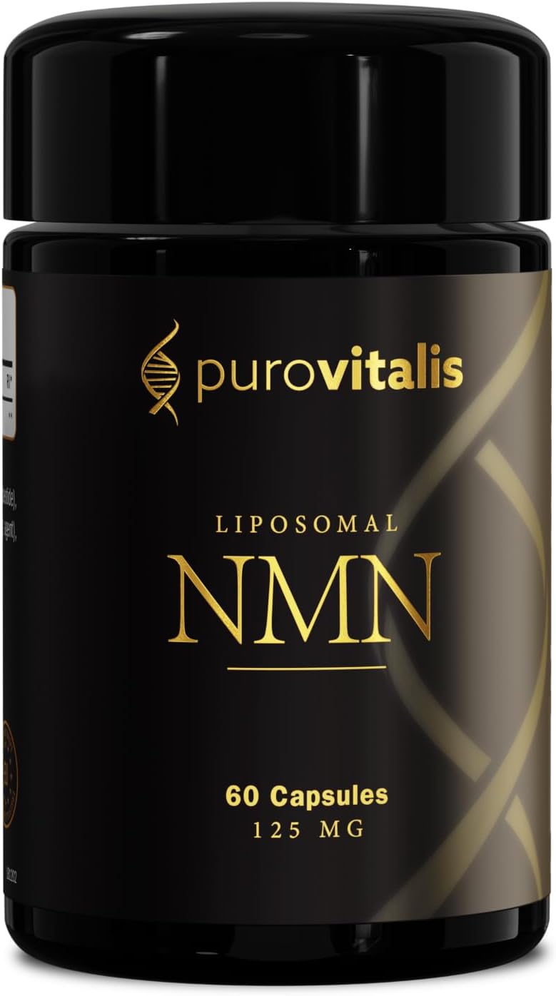 PUROVITALIS NMN Liposomal 250mg – Longevir Mononucleótido de Nicotinamida (60 Cápsulas Veganas)