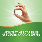 Nature's Way Corn Silk, 1200 mg per 3 Capsules, Traditional Support for Urinary Health, Vegan, Gluten-Free, 100 Capsules