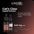 Extracto de Uña de Gato 540mg, 118ml (4 oz) - Líquido de Rápida Absorción