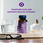 Wiley's Finest Wild Alaskan Fish Oil Bold Vision - Suplemento de Omega-7, Luteína y Zeaxantina para la Salud Visual - 60 Cápsulas Blandas
