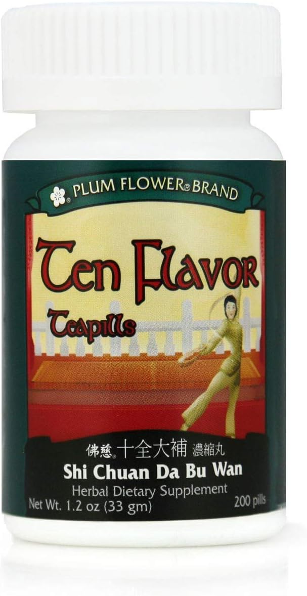 Píldoras de té de diez sabores (Shi Chuan Da Bu Wan)