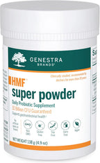 Genestra Brands HMF Super Powder - Probiótico en Polvo para la Salud Intestinal (4.9 oz)