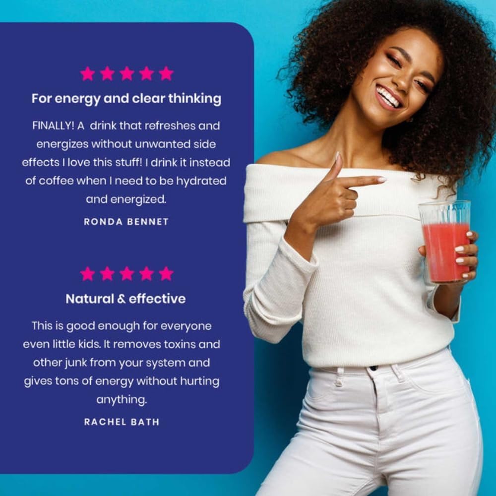 FocusUP Think Drink – Suplemento Natural para la Energía y Concentración, 12 Sticks