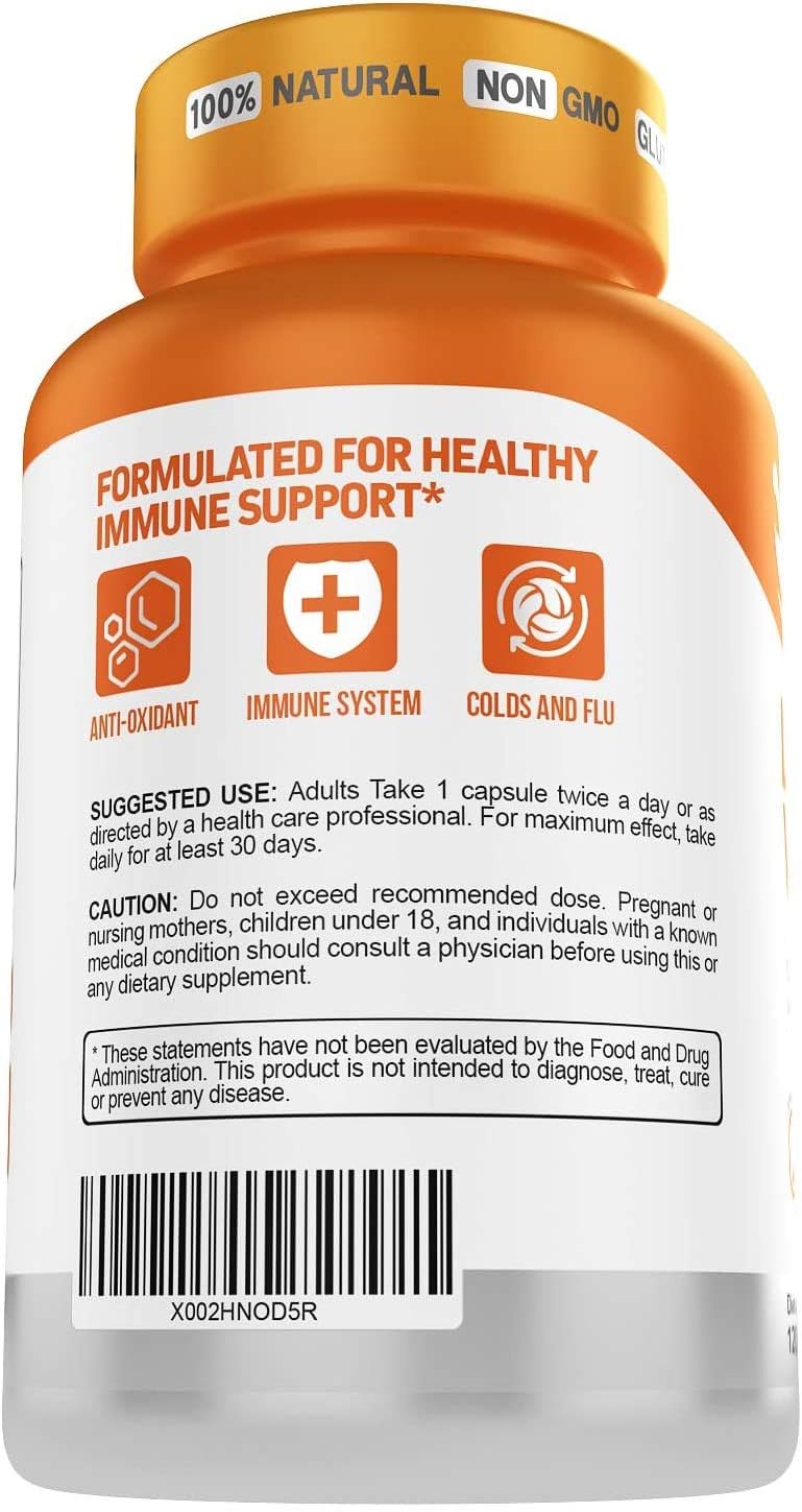 Herbtonics Vitamina C Liposomal 1500 mg – 120 Cápsulas Veganas