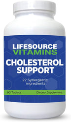 LifeSource Vitamins Cholesterol Support - 90 Comprimidos