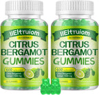 Gominolas de Bergamota Cítrica 1500 mg con Resveratrol y Niacina - 60 Gominolas Veganas