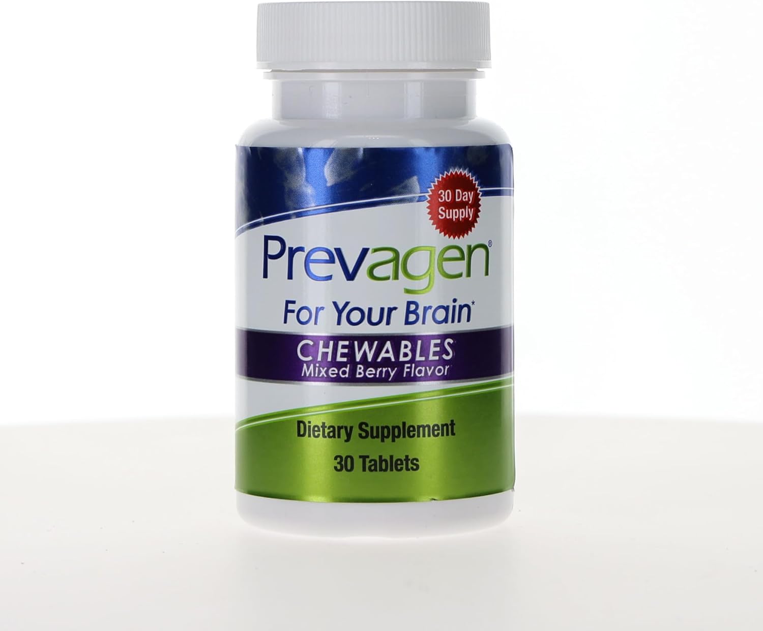 Prevagen Regular Strength Comprimidos Masticables Sabor Mixed Berry - 90 Unidades (Suministro para 3 Meses)