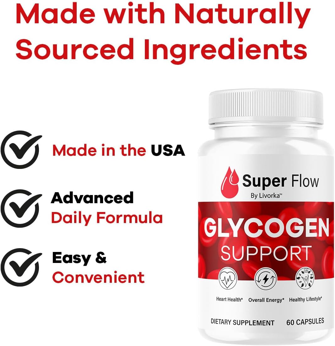 Super Flow Glycogen - Multivitamínico y Mineral - 60 Cápsulas