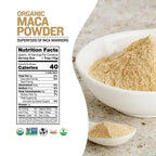 Sunfood Superfoods Maca en Polvo Orgánica - 227 g