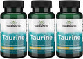 Swanson AjiPure Taurina 1000 mg – 60 Cápsulas Veganas (Pack de 3)