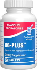 Complejo Calcio Magnesio B6 50mg con Vitaminas B1, B2, Niacina y Potasio - 100 Comprimidos