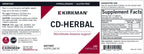 Kirkman CD-Herbal - Hipoalergénico - 180 Cápsulas Vegetales
