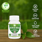 Morsan Kaunch (Konch) Beej Cápsulas – Mucuna pruriens 500 mg – 240 Cápsulas Veganas (Paquete de 4)
