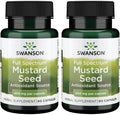 Swanson Full Spectrum Semilla de Mostaza 400 mg - 60 Cápsulas (Pack de 2)