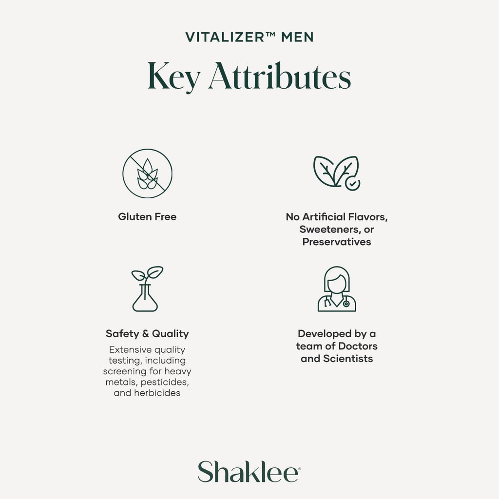Shaklee - Vitalizer™ Men - Advanced Nutrition Vita-Strips® with Vitamins, Minerals, Omega-3s, Probiotics & More for Heart, Joint, Immune, Bone, Digestive Health & Physical Energy - 30 Vita-Strips®