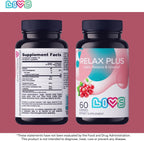 LIVS Relax Plus Gummies – Gominolas de apoyo para el estrés y la calma (60 unidades)