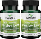 Swanson Full-Spectrum Extracto de Hoja de Perejil - 60 Cápsulas (400 mg)