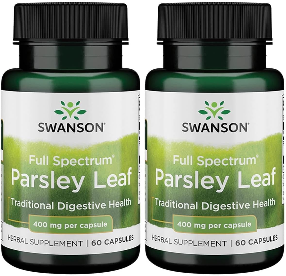 Swanson Full-Spectrum Extracto de Hoja de Perejil - 60 Cápsulas (400 mg)