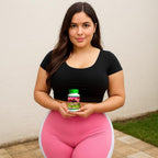 Aguaje Pills para Curvas Femeninas – 100% Natural – 550mg x 100 Cápsulas – 3 Meses de Suministro