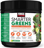 Force Factor Smarter Greens Superfoods + Energy Powder, Lima Limón, 30 porciones