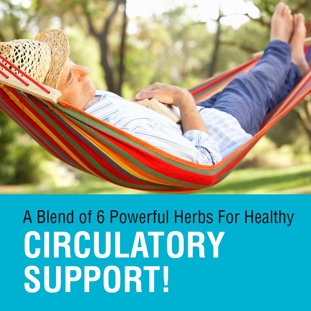 Solaray Circulation Blend SP-11B - Herbal Formula for Circulation - 100 Vegan Capsules